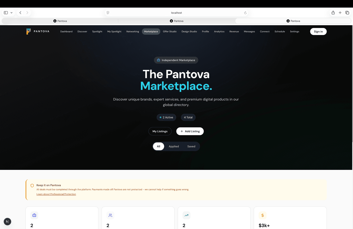 Client Opportunities screenshot