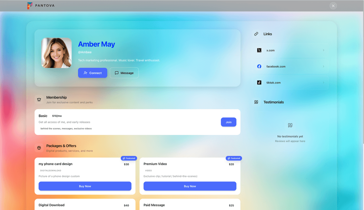 The Signature Storefront screenshot